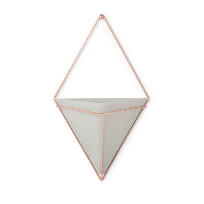 Umbra - Trigg Wall Display - Concrete Copper - Large